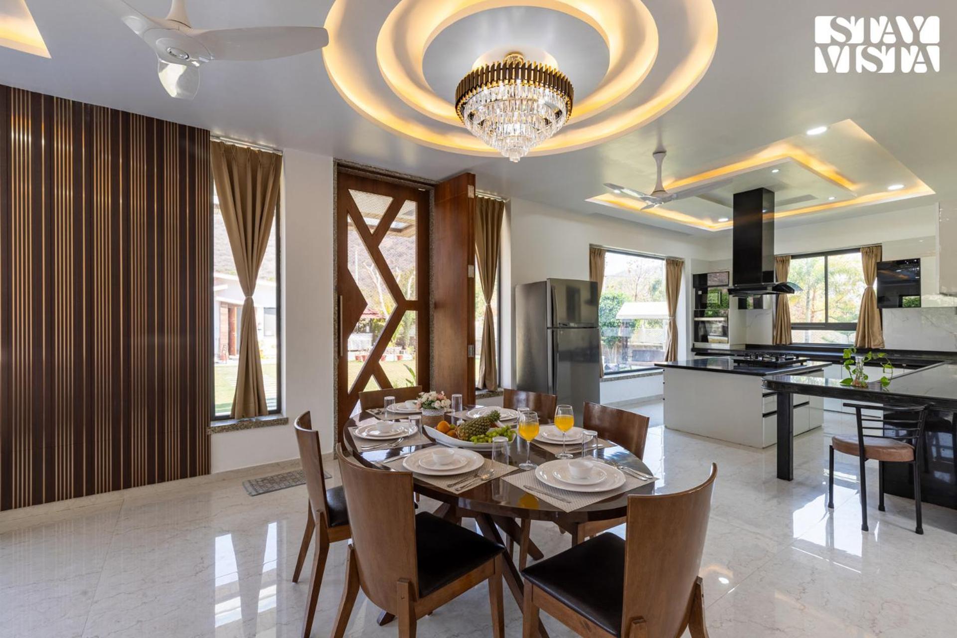 Stayvista'S Bella Dream - Mountain-View With Outdoor Pool, Lawn Featuring A Gazebo & Indoor Games Udaipur Luaran gambar