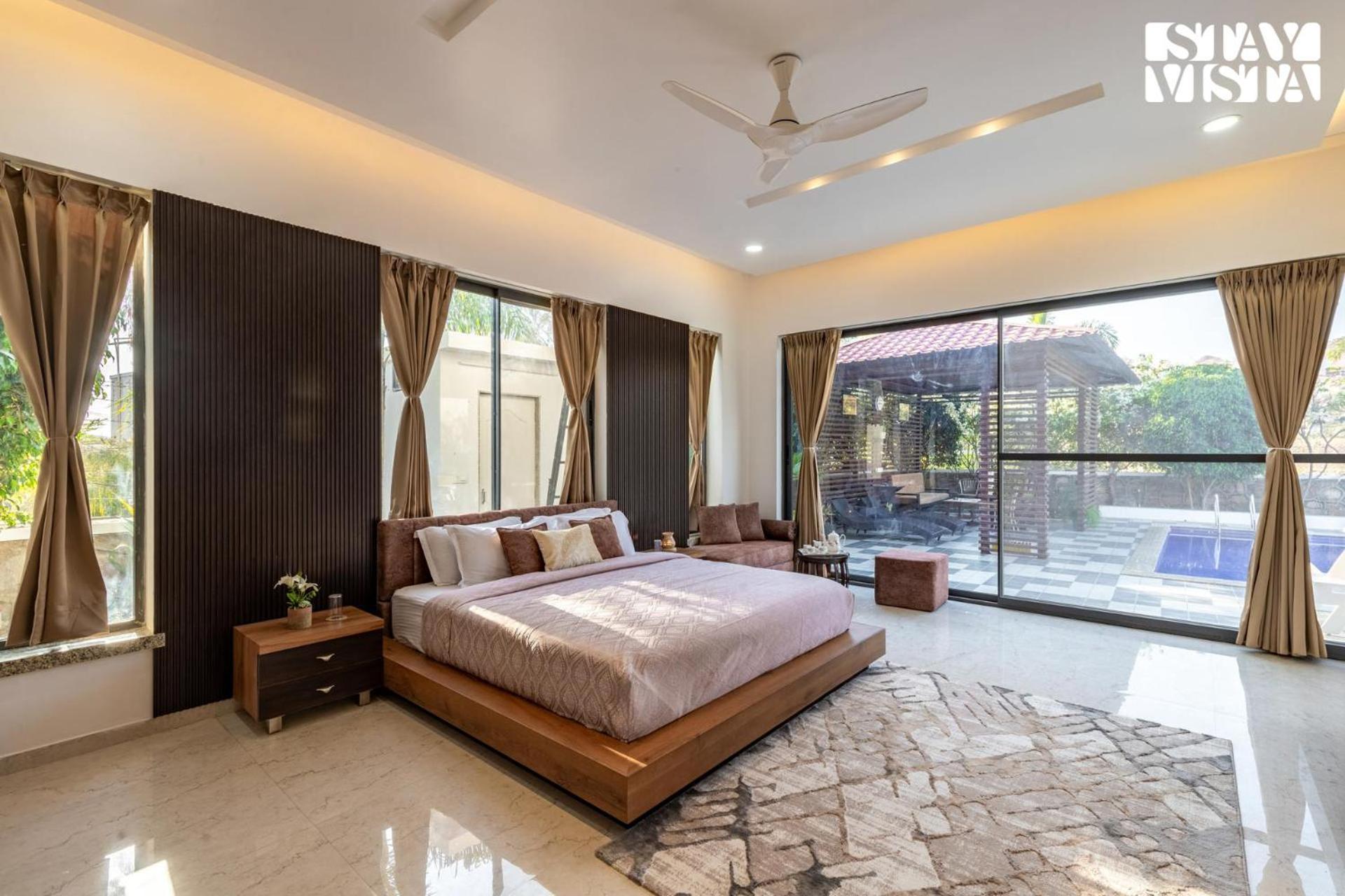 Stayvista'S Bella Dream - Mountain-View With Outdoor Pool, Lawn Featuring A Gazebo & Indoor Games Udaipur Luaran gambar